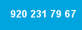 920 231 79 67 920 231 79 67